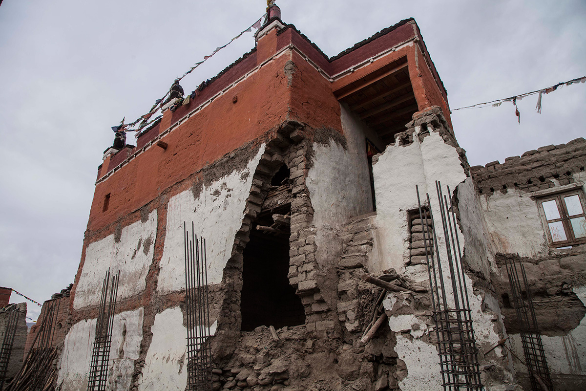 Monastery Building in Lo Manthang